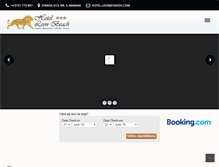 Tablet Screenshot of hotelleonbeach.com